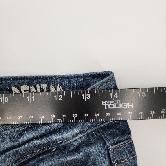 Ten25 Junior's Embroidered Button Pocket Slim Leg Jeans Size 5/6 - Picture 14 of 16